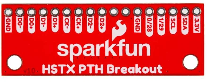 SparkFun HSTX išvedimo modulis su 22 kontaktais