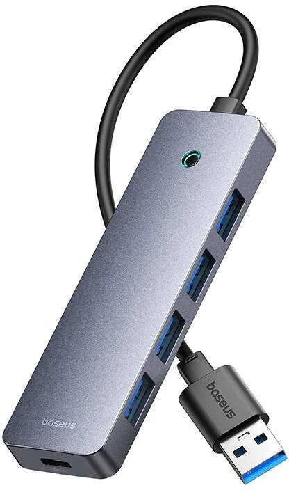 Baseus UltraJoy Lite USB šakotuvas su 4 jungtimis