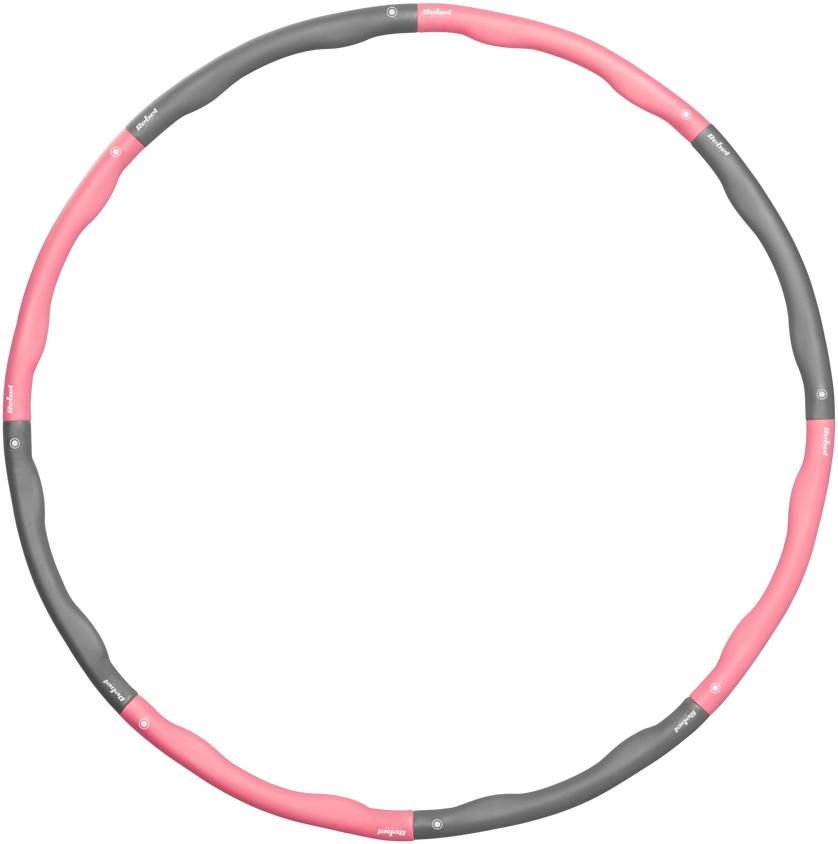 Hula Hop liekninamasis ratas 95 cm, rožinis, REBEL ACTIVE