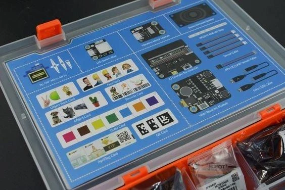 HuskyLens studijų paketas – HuskyLens mokymosi paketas, skirtas mikro: bitams – DFRobot KIT0179-EN