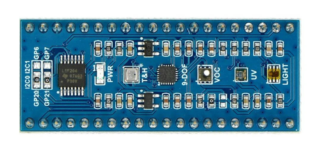 Waveshare I2C aplinkos jutiklis Raspberry Pi Pico