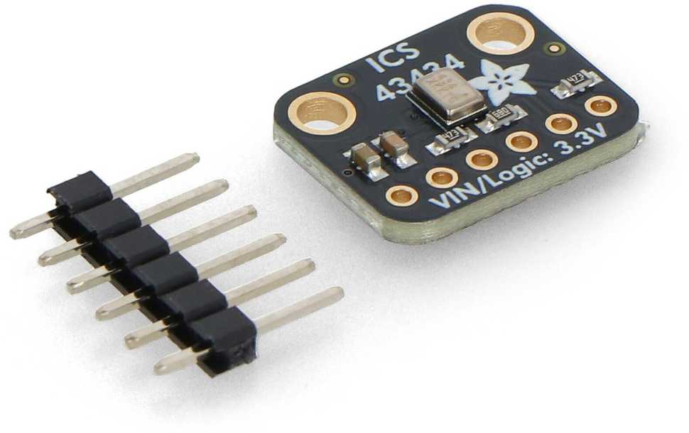 ICS43434 MEMS mikrofonas su I2S sąsaja - Adafruit 6049