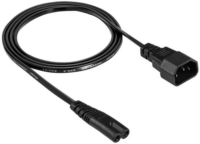 Maitinimo laidas IEC C7 į C14 1.5m