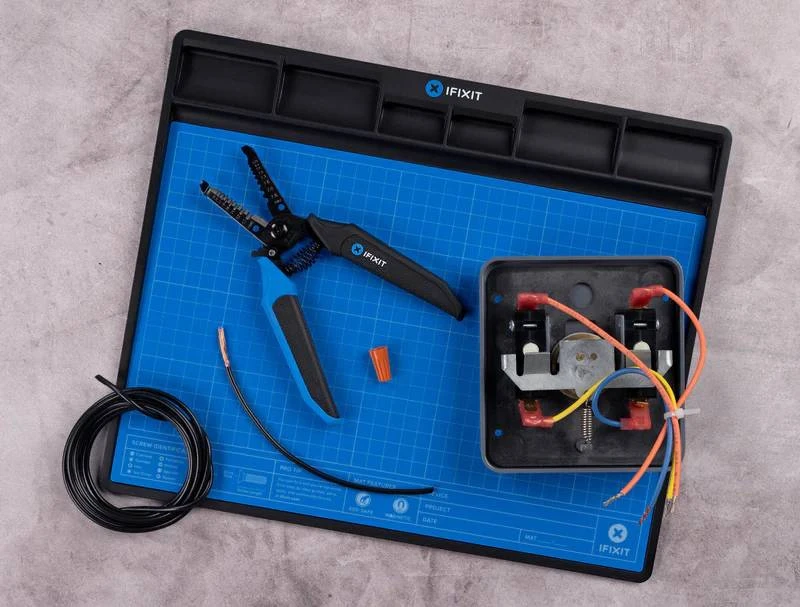 „iFixit“ apatinio žandikaulio vielos nuėmikliai