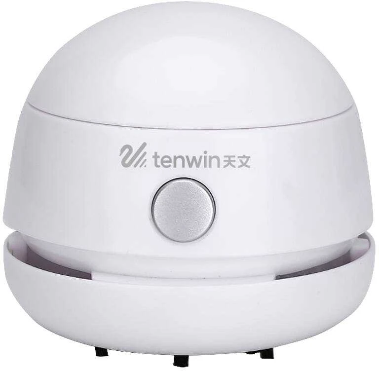 Įkraunamas mini dulkių siurblys darbalaukiui Tenwin 8052-2 micro USB (balta)