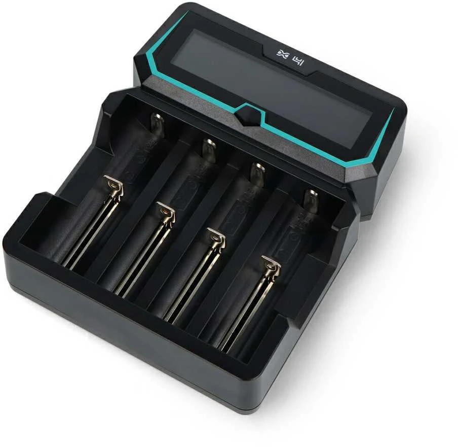 Baterijų įkroviklis XTAR X4 18650 AA AAA elementam ni-MH li-ion 4 vietų 