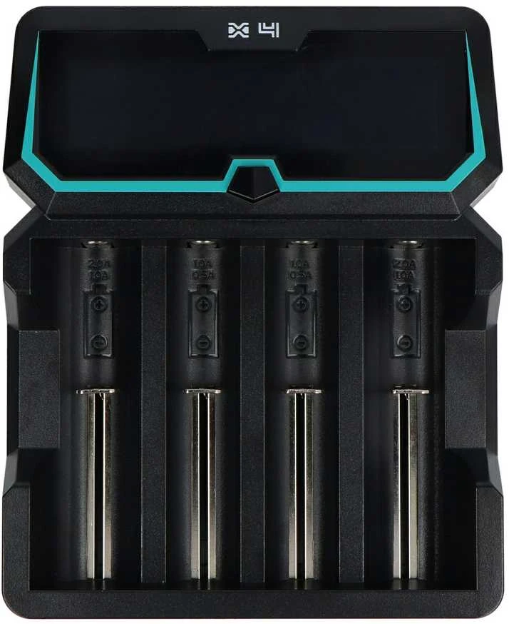 Baterijų įkroviklis XTAR X4 18650 AA AAA elementam ni-MH li-ion 4 vietų 