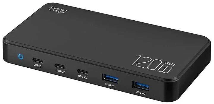 Įkrovimo stotis Blitzwolf BW-i100 5in1 120W