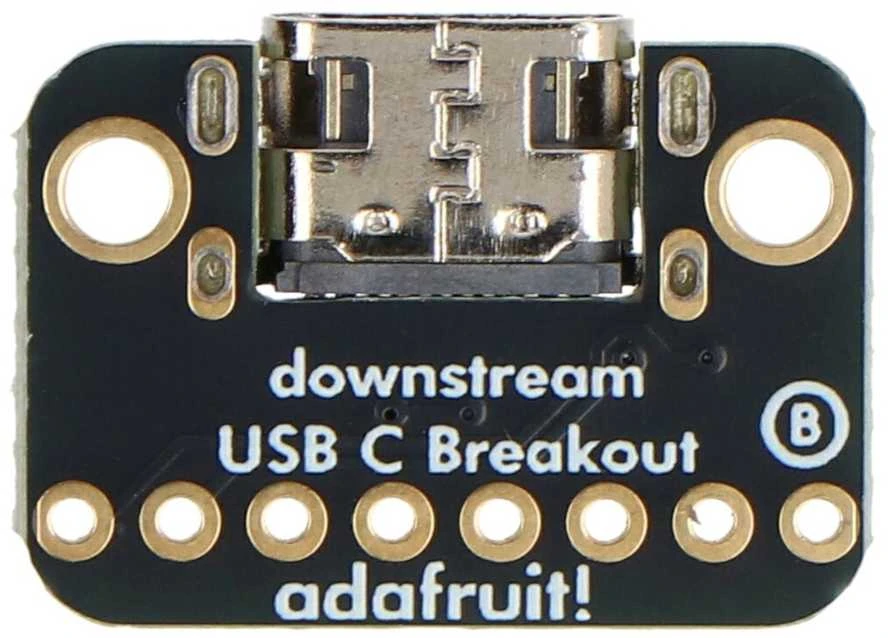 USB-C jungties modulis su kontaktų eilute
