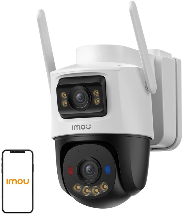 Imou AOV PT KIT 3K 5MP + 5MP 4G Wi-Fi IP stebėjimo kamera + saulės baterija - IPC-SA70F-10M0T2-EU/FSP008