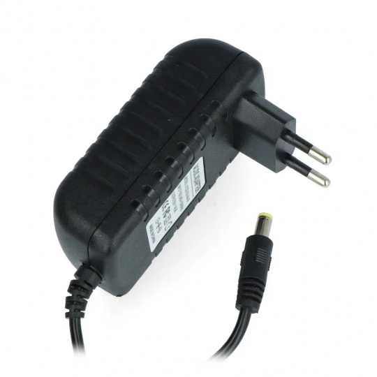 Maitinimo blokas 5V 4A su EU kištuku ir DC 5.5/2.5mm jungtimi