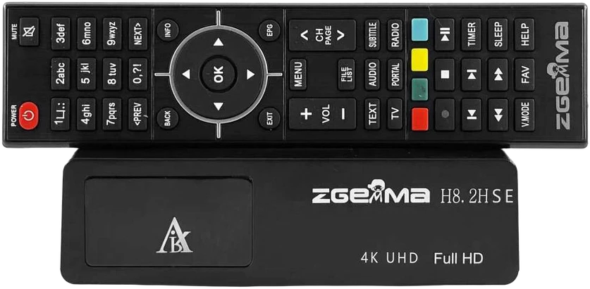 Inne LP Imtuvas kombo Zgemma H8.2H PLUS WiFi DVB-S2X + DVB-C H.265 HEVC YOUTUBE