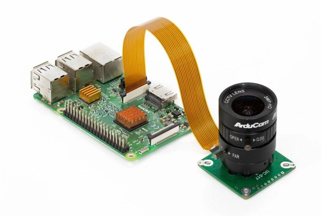 IMX477 12.3MPx HQ kamera su 6mm CS laikikliu, skirta Raspberry Pi, ArduCam B0240