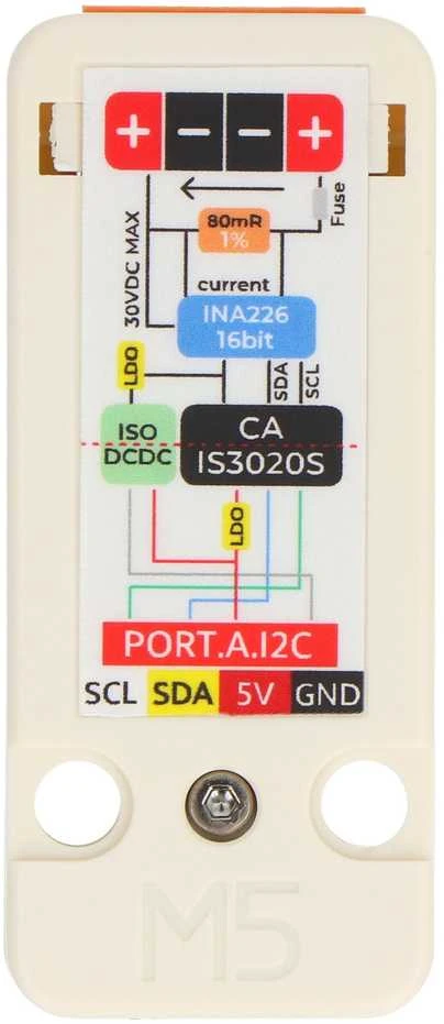 INA226 jutiklis su iliustruota elektronine schema