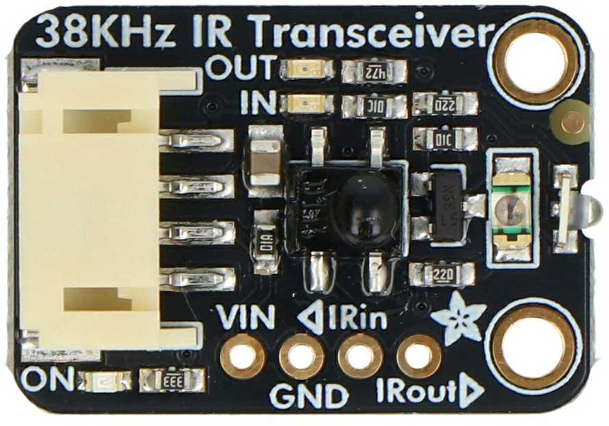 Infraraudonųjų spindulių siųstuvo ir imtuvo modulis – 940nm + 38kHz – STEMMA JST PH 2mm – Adafruit 5990