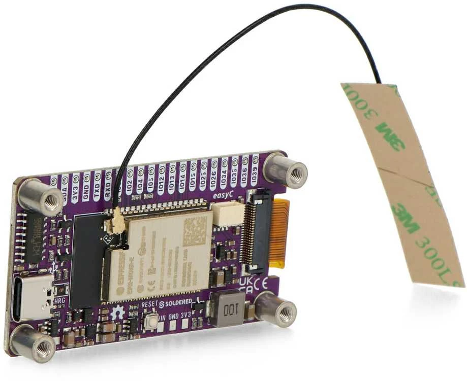 Inkplate 2 – 2.13 colių 212x104 pikselių elektroninio popieriaus ekranas – ESP32 – skirta Arduino – Soldered 333166