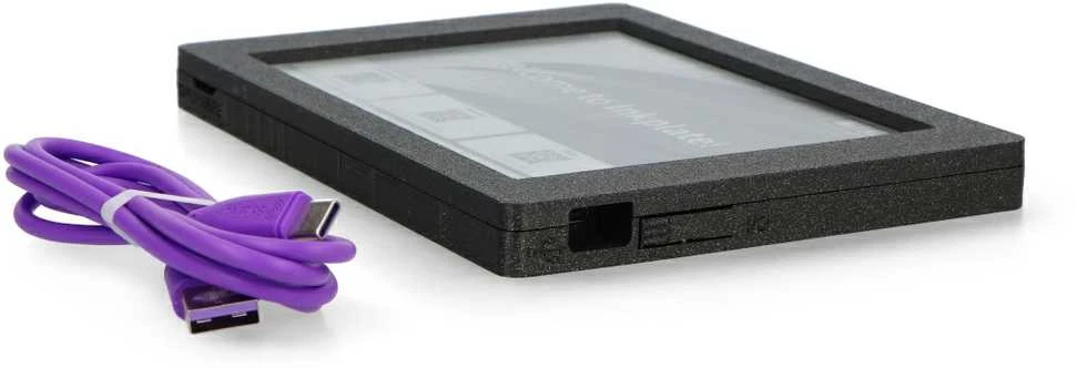 Inkplate 6 su korpusu ir baterija – 6 colių elektroninio popieriaus ekranas 800x600px – ESP32 – skirtas Arduino – Soldered 333229