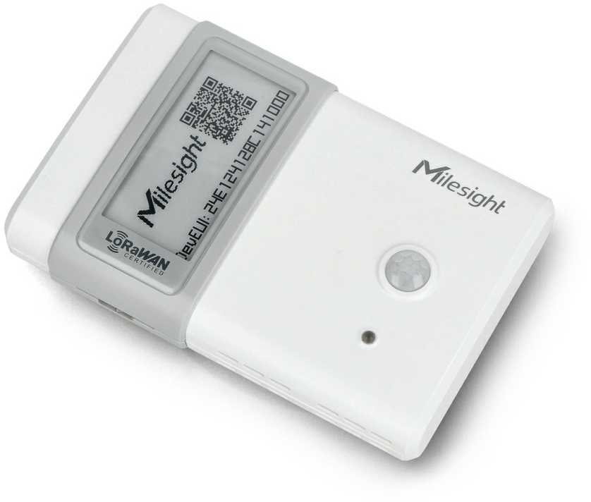 „Milesight IoT LoRaWAN AM107“ patalpų aplinkos stebėjimo jutiklis, temperatūros, drėgmės ir CO2, TVOC, slėgio jutiklis