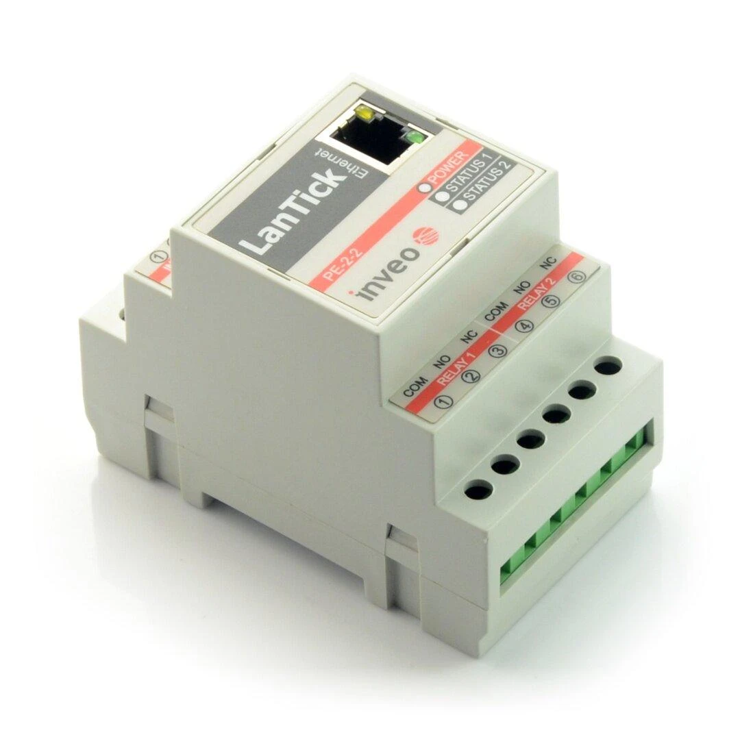 Inveo LanTick Pro PE-2-2 - Ethernet sąsajos modulis