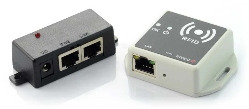 Inveo Nano RFID skaitytuvas su maitinimo bloku