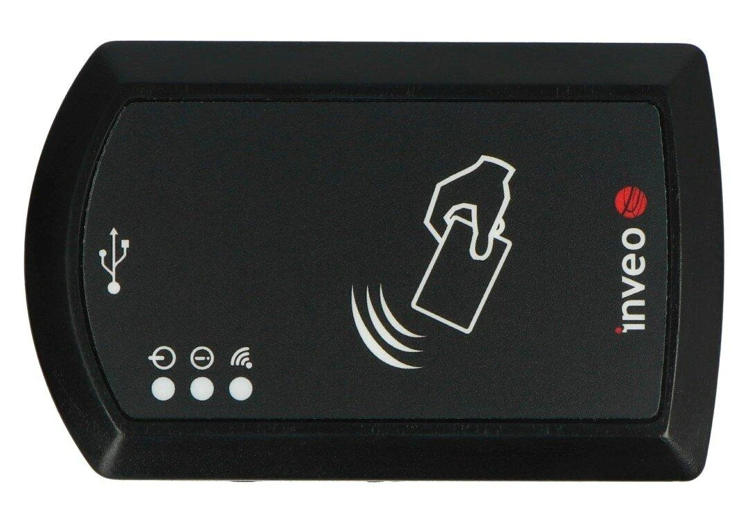 Inveo RFID-USB-DESK (MIF) atsakiklio skaitytuvas - 13.56MHz Mifare