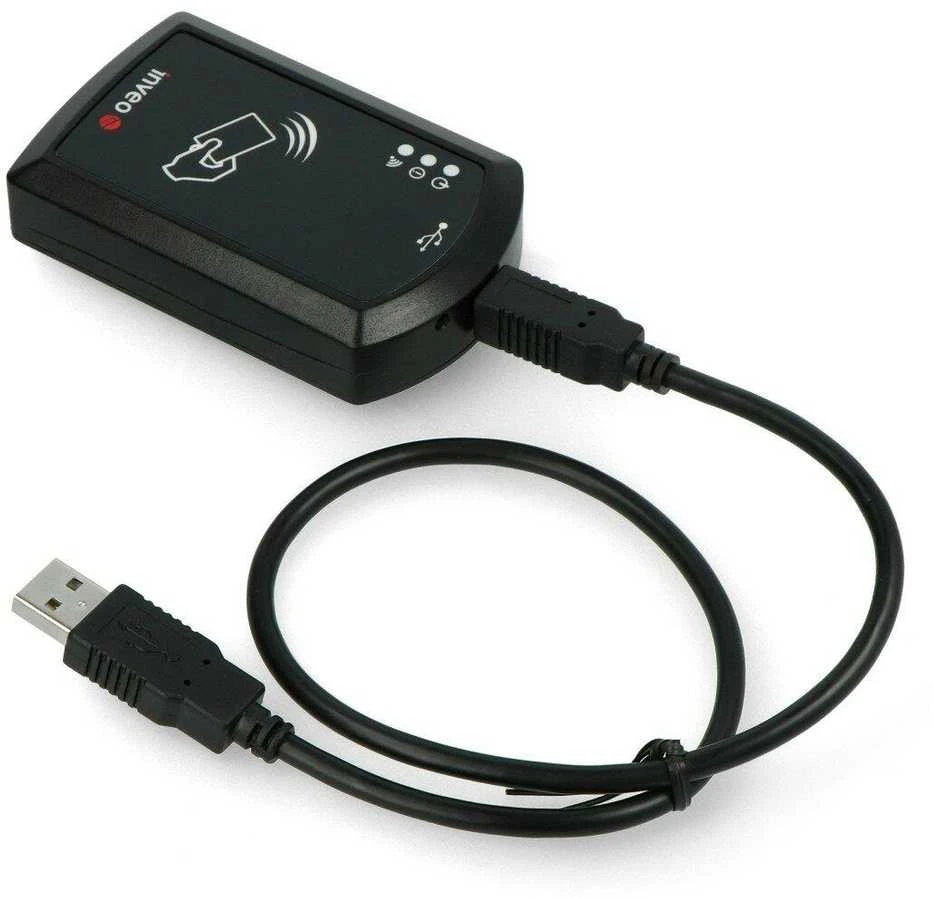 Inveo RFID-USB-DESK (MIF) atsakiklio skaitytuvas - 13.56MHz Mifare