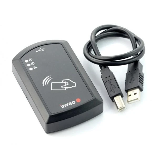 Inveo RFID skaitytuvas su USB kabeliu