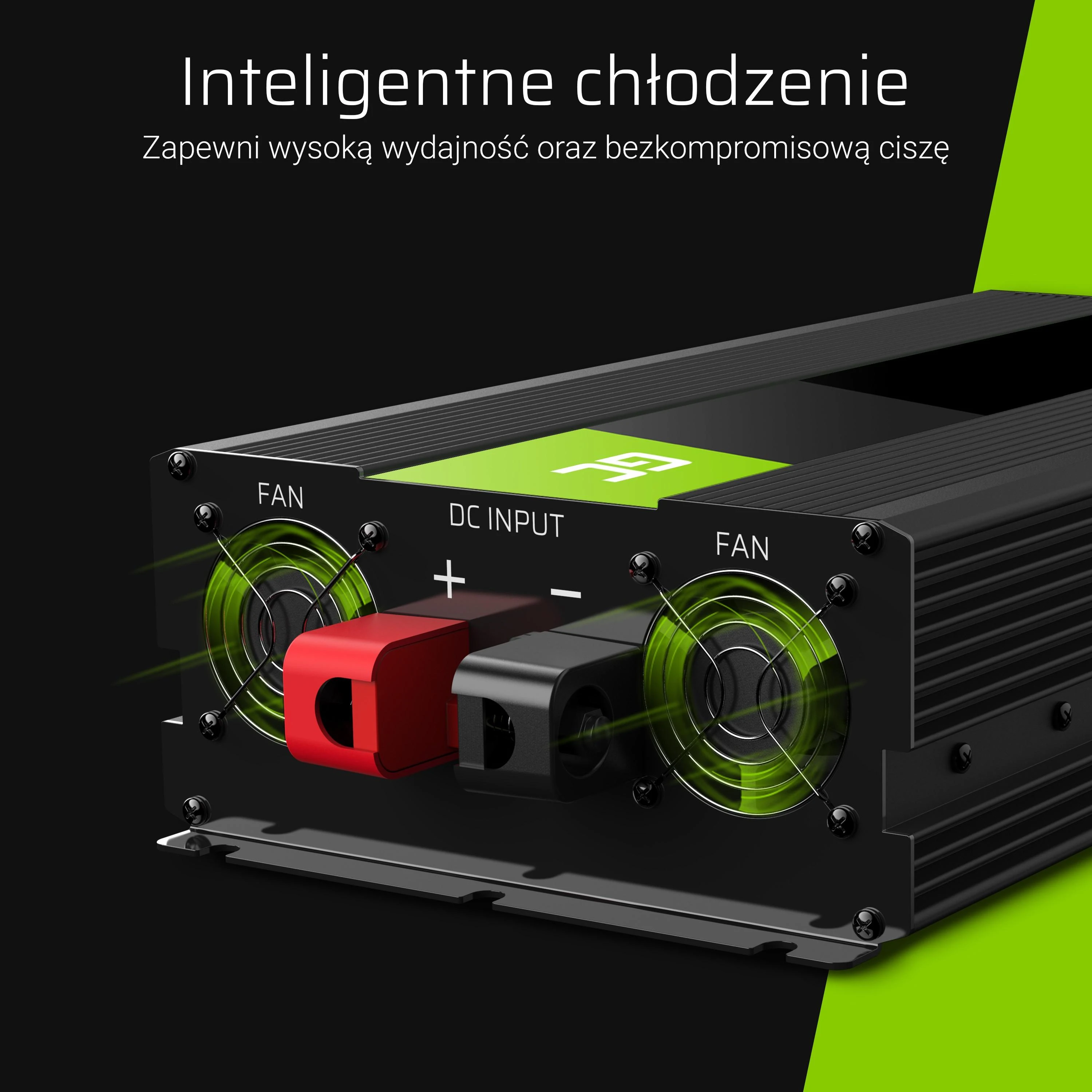 Žalias Cell Inverteris 24V/230V 3000W/6000W Sinusinė išėjimo įtampa Žalias Cell