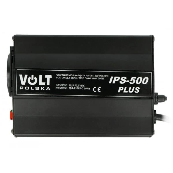 Inverteris Volt IPS-500 Plus - 12VDC/230VAC 350/500W
