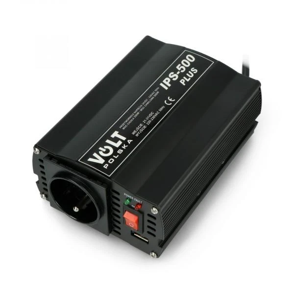 Inverteris Volt IPS-500 Plus - 24VDC/230VAC 350/500W