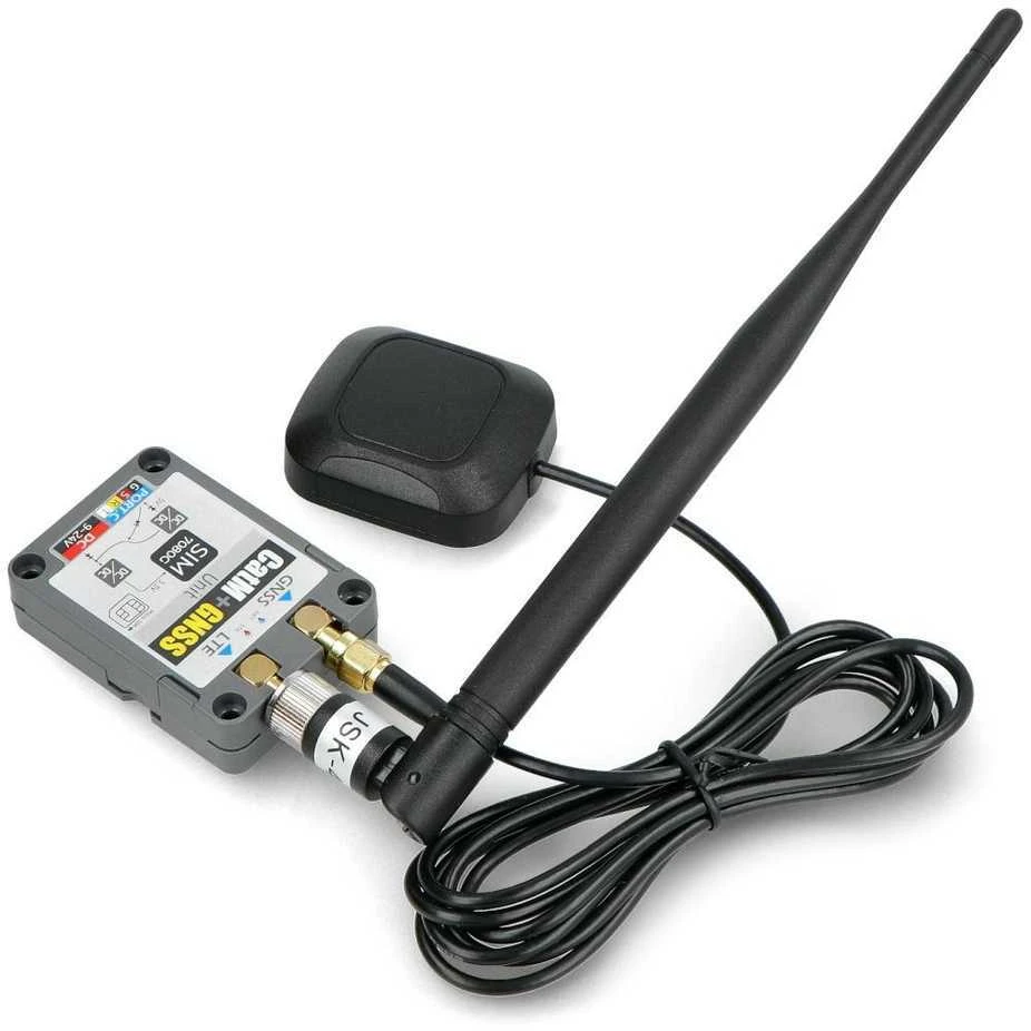M5Stack SIM7080G modulis su antena ir GNSS imtuvu