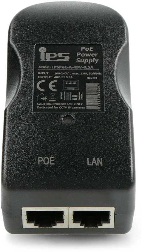 IPS PoE adapteris su RJ45 jungtimis
