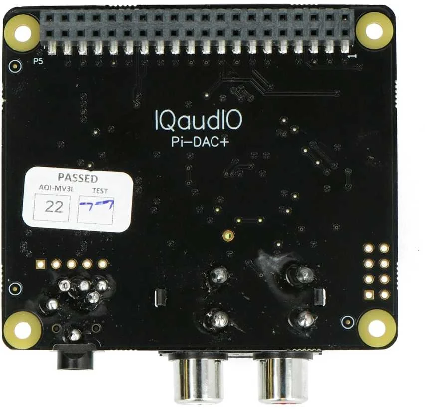 IQaudIO DAC+ - garso plokštė Raspberry Pi 4B/3B+/3B