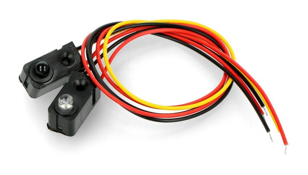 Oem IR spindulių pertraukimo jutiklis - LED 5mm - 0-25cm