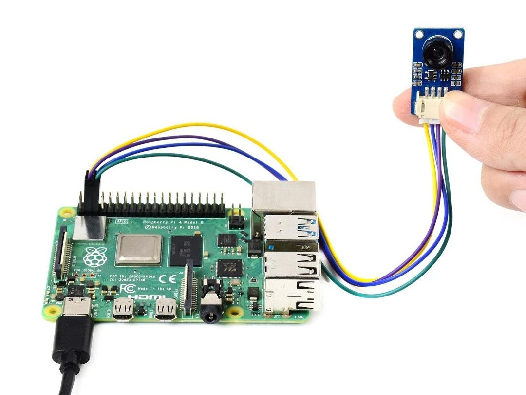 IR termo kamera MLX90641 16×12px, 55 FOV - I2C - Waveshare 20465