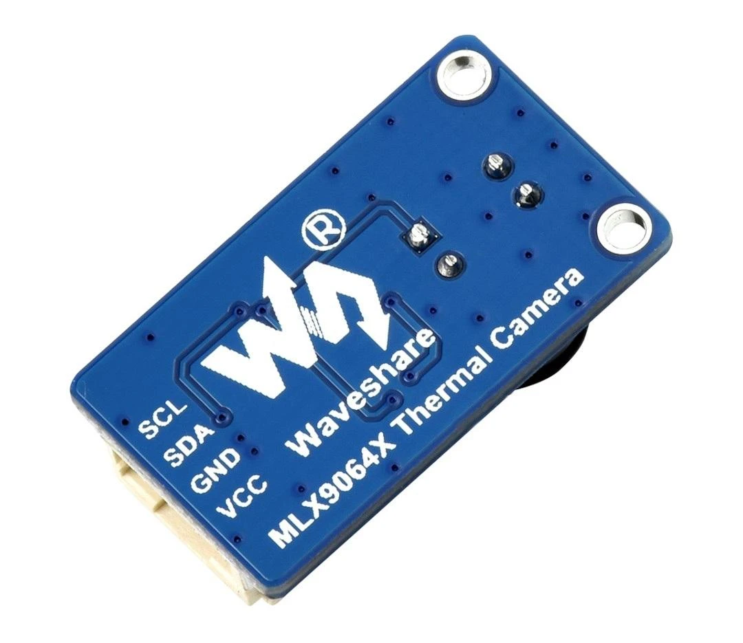 Waveshare MLX90641 termovizoriaus modulis, viršutinė pusė