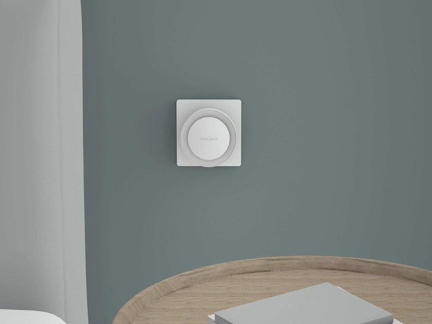 Naktinis šviestuvas Xiaomi Yeelight Plug-in Light Sensor Nightlight 0.5W, 2500K Mi Smart Home