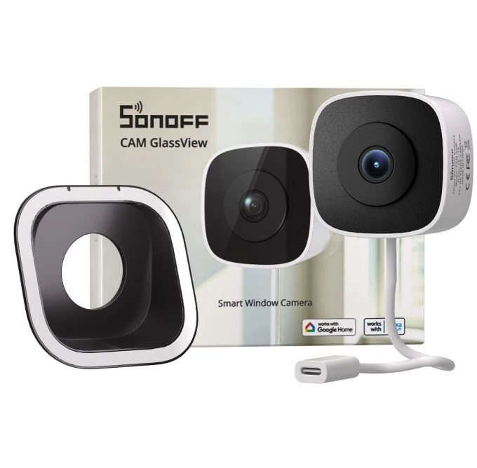 Išmanioji Wi Fi lango apsaugos kamera SONOFF CAM-S3W