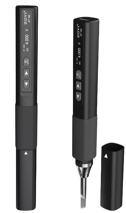 Išmanus nešiojamas lituoklis su multimetru ir įkraunama baterija - USB Type-C PD/QC - 75W - ZOYI ZT-N2