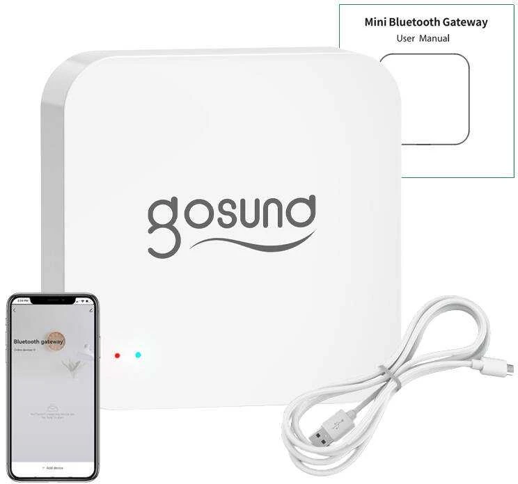 Išmanusis Bluetooth / Wi-Fi šliuzas su pavojaus signalu Gosund G2