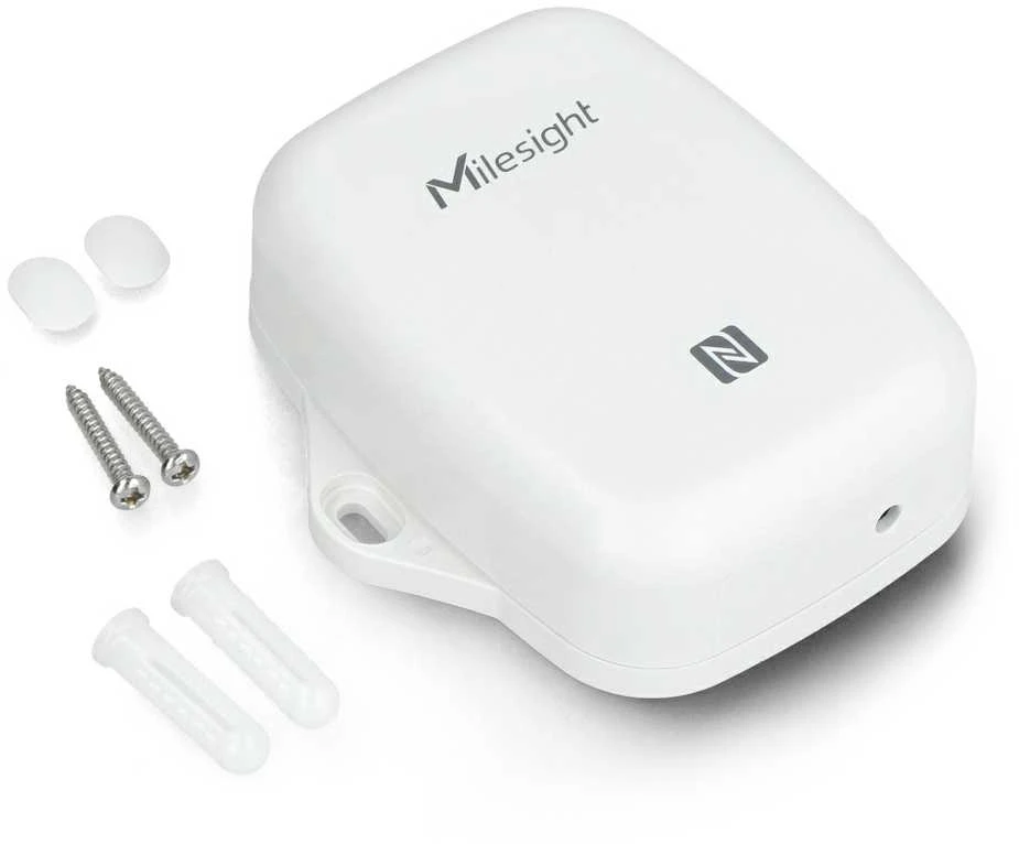 Išmanusis IP67 LoRaWAN temperatūros ir drėgmės jutiklis – baltas – Milesight EM300-TH-868M