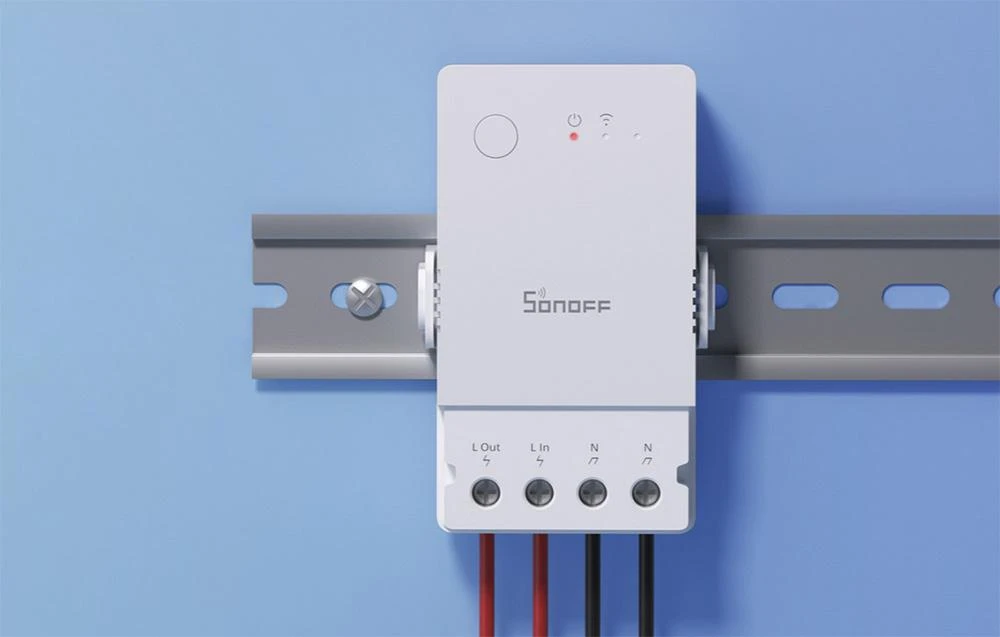 SONOFF POWR316 išmanusis 1 kanalo jungiklis Wi-Fi su elektros sąnaudų apskaita
