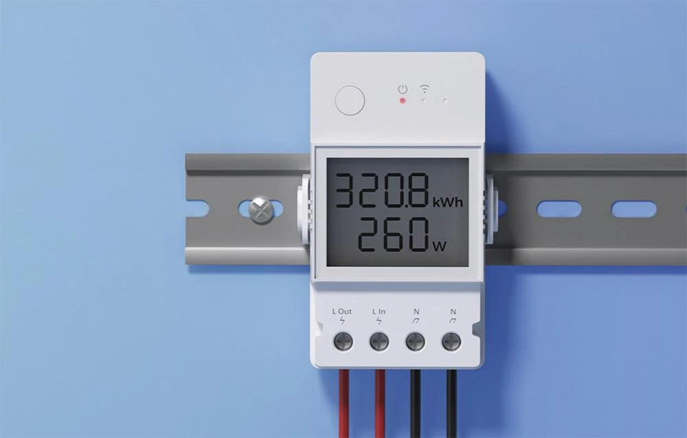 SONOFF POW Elite 20A 1 kanalo relė su elektros sąnaudų matavimu (POWR320D Elite)