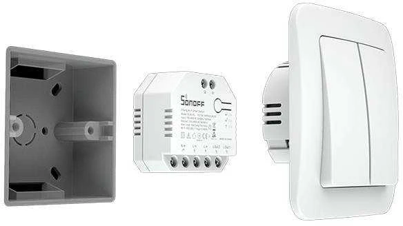 Išmanusis jungiklis WiFi Sonoff Dual R3