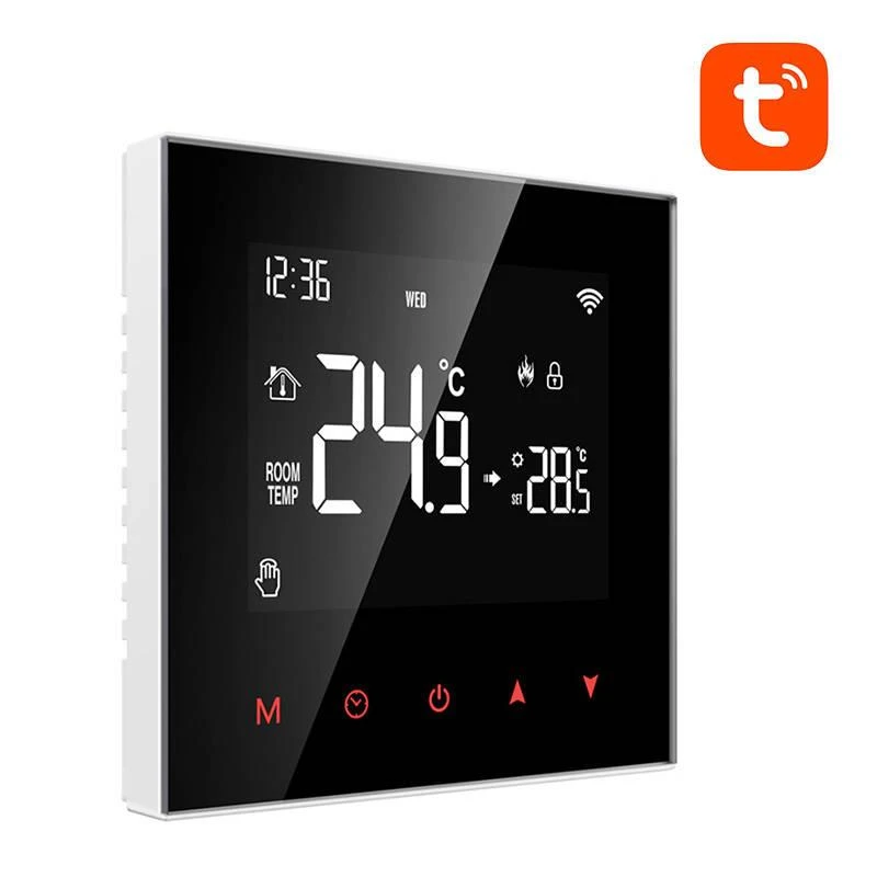 Avatto ZWT100 Zigbee termostatas katilo valdiklis 3A TUYA