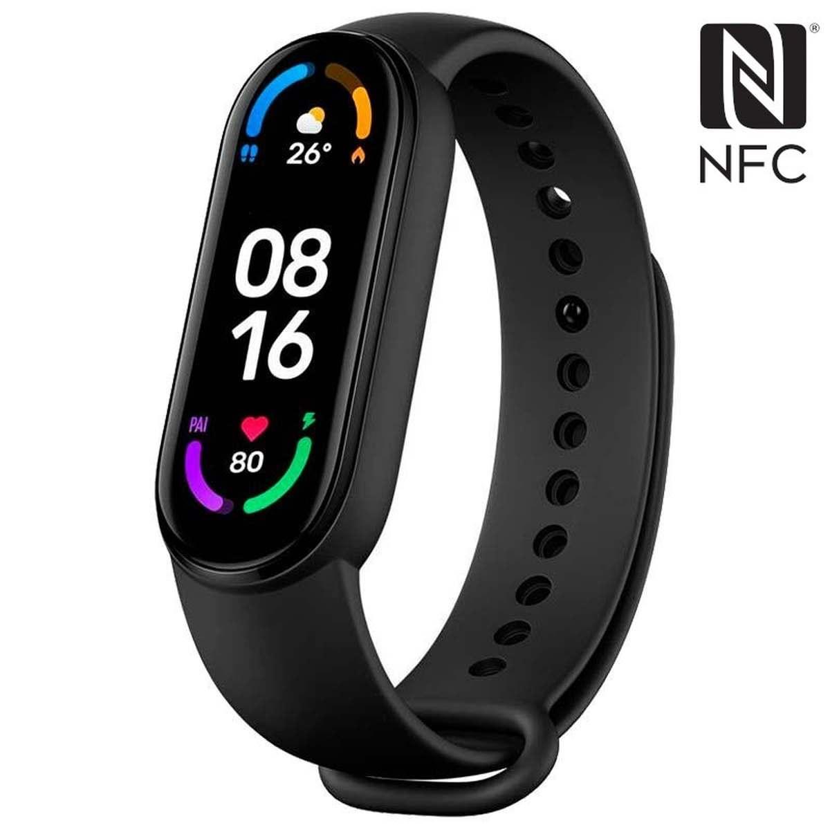 Išmanioji apyrankė Xiaomi Mi Band 6 NFC, Juodos spalvos | Varle.lt