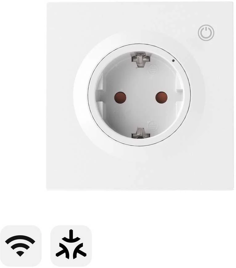 „Sonoff WS01TPF-E“ išmanusis sieninis WiFi lizdas (F tipo)
