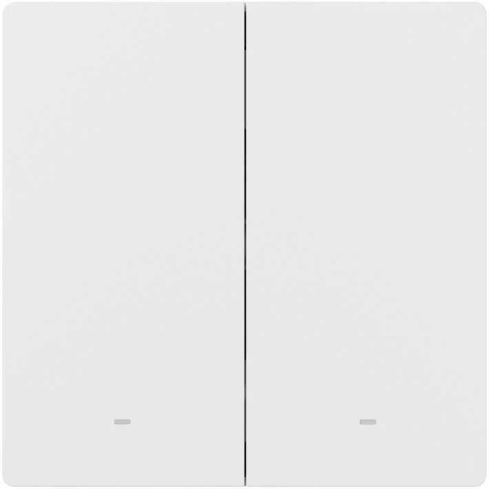 Sonoff SwitchMan ZBM5 Zigbee jungiklis 2 klavišų, baltas 86W