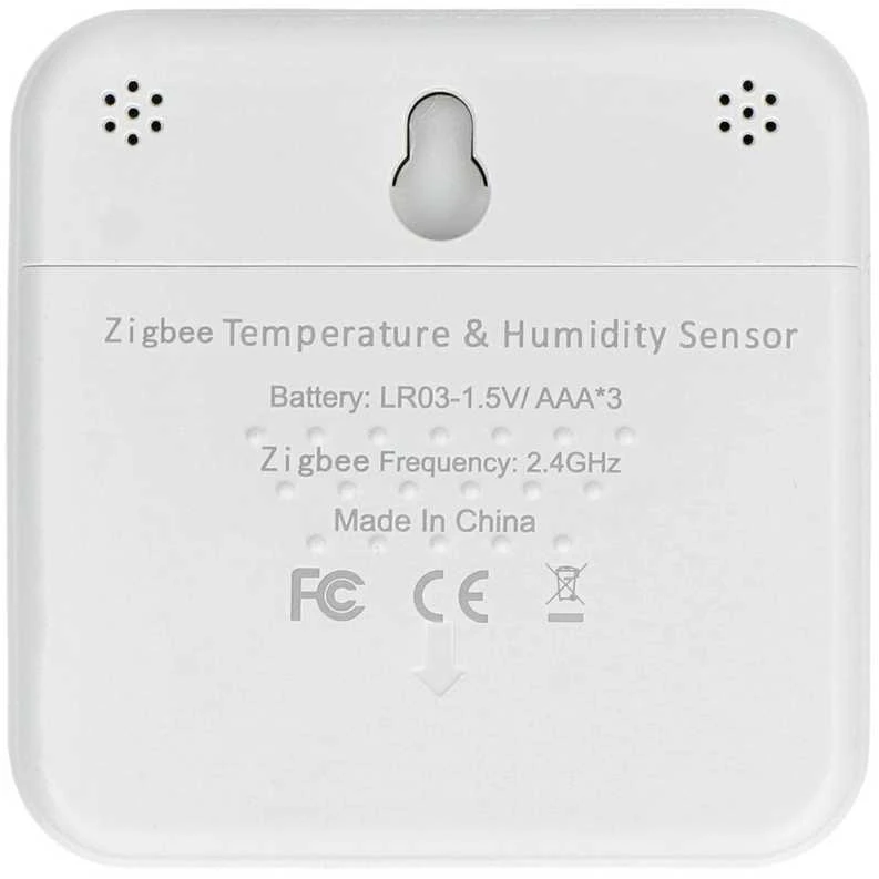 Išmanusis ZigBee temperatūros ir drėgmės jutiklis – su LCD ekranu – Tuya Smart Life – Remotronix ZTHS5