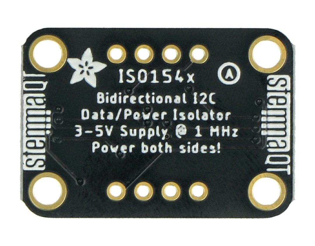 ISO1540 I2C izoliatoriaus modulis, viršutinė pusė